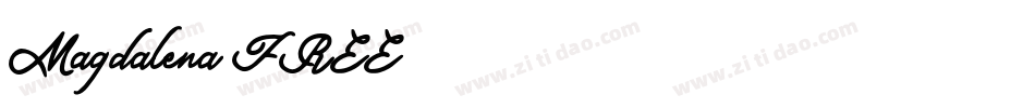 Magdalena FREE字体转换